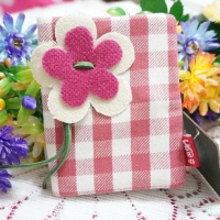 (3個)可愛花朵卡包